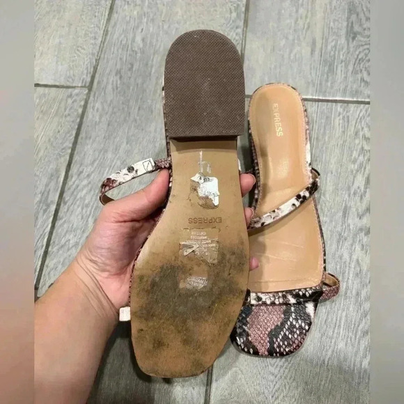 Express Heel Sandals Size 10 - Picture 3 of 5